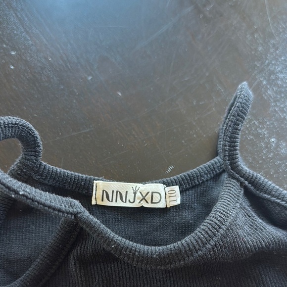 Charming Black and Gold Star Kids Dress - Picture 2 of 2